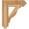 Ekena Millwork Funston Arts & Crafts Rough Sawn Bracket, Western Red Cedar, 6"W x 24"D x 28"H BKT06X24X28FST03RWR - alternate 4